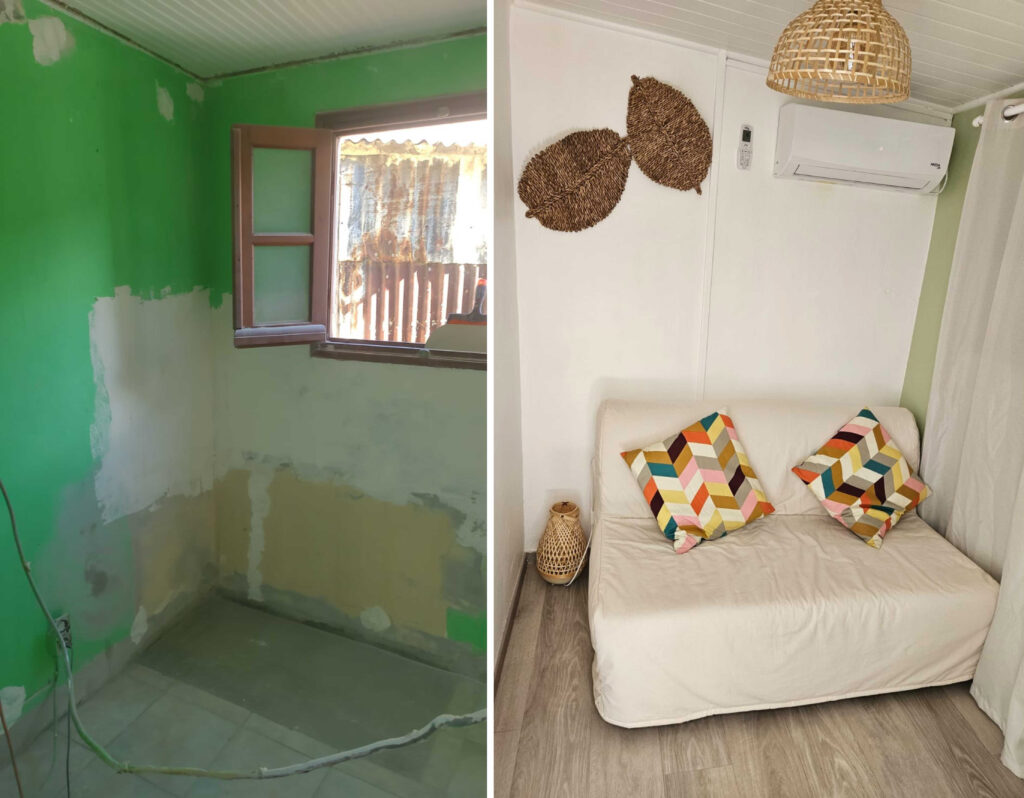 Rénovation chambre d'ami